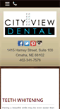 Mobile Screenshot of cityviewdentalomaha.com